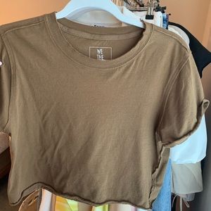 Free People We The Free Perfect Tee - Mocha SIZE M
